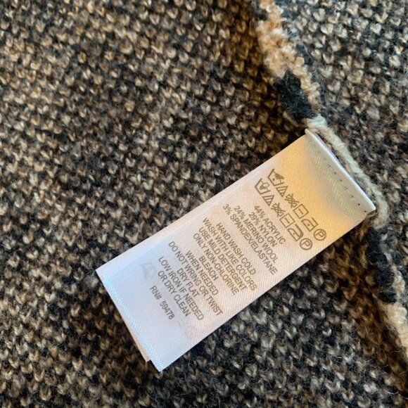 Christian Siriano New York Leopard Print Open Front Hooded Cardigan -  Size S - Picture 7 of 10